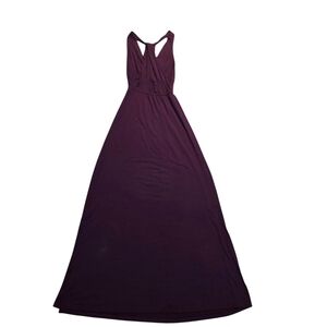 NWOT Purple Halter Maxi Dress